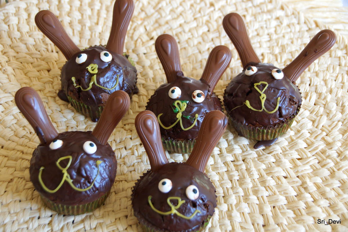 Ostern: Hasen-Schoko-Muffins - Rezept - Bild Nr. 2