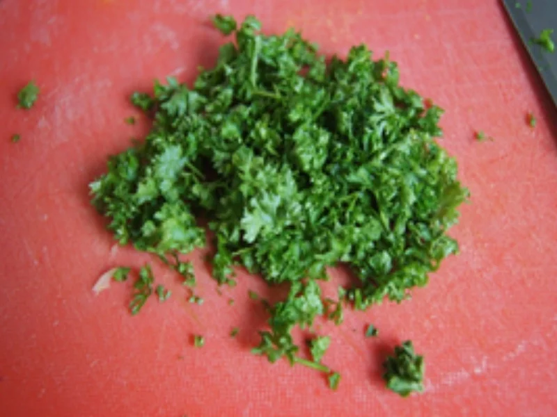 Rotbarschfilet mit grünen Spargel und Petersilien-Kartoffeln - Rezept - Bild Nr. 10