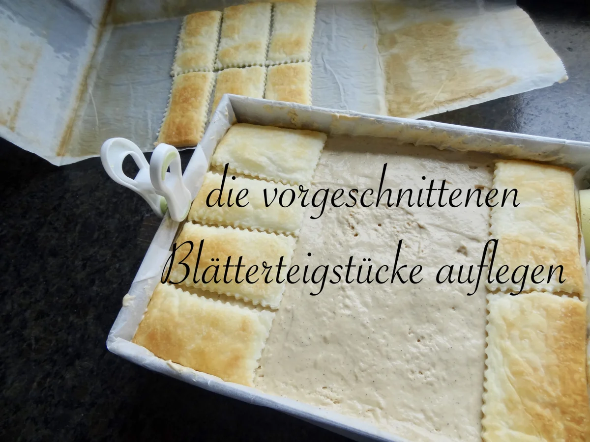 Cremeschnitten mit Kaffeecreme - Rezept - Bild Nr. 13813