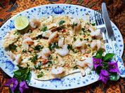 Pilz-Carpaccio mit Garnelen "Louisiana" - Rezept - Bild Nr. 13794