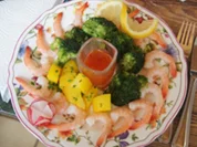 Garnelen mit süßer Chilisauce, Brokkoli und Petersilien-Kartoffeln - Rezept - Bild Nr. 2