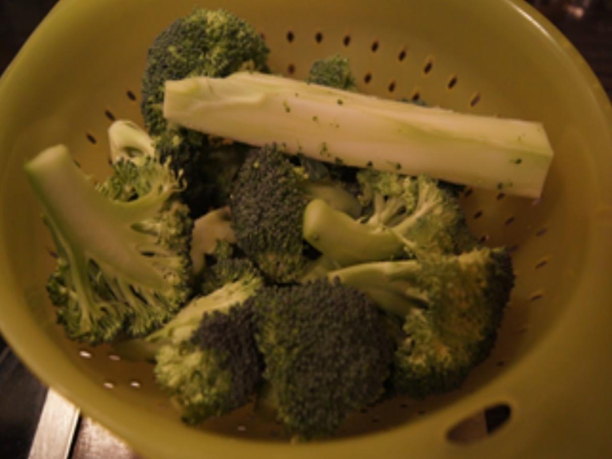 Garnelen mit süßer Chilisauce, Brokkoli und Petersilien-Kartoffeln - Rezept - Bild Nr. 6