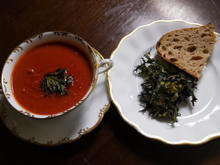 Wärmend-leuchtende Knollensuppe mit knusprigen Königsdorfer Kohlchips - Rezept - Bild Nr. 13796