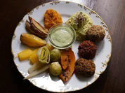 Bunter Orient trifft heimische Gemüsevariation und fairteilte Kartoffeln - Rezept - Bild Nr. 13796