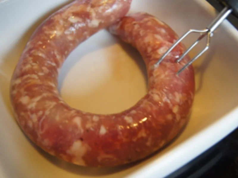 Fränkische Bratwurst mit Portobello und Petersilien-Kartoffeln - Rezept - Bild Nr. 4