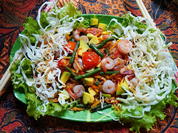 Papayasalat mit Garnelen und Avocado ala Delicio - Rezept - Bild Nr. 13796