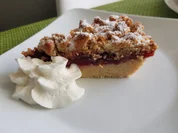 Knusperstreusel-Tarte mit Rum-Kirsch-Füllung - Rezept - Bild Nr. 13796