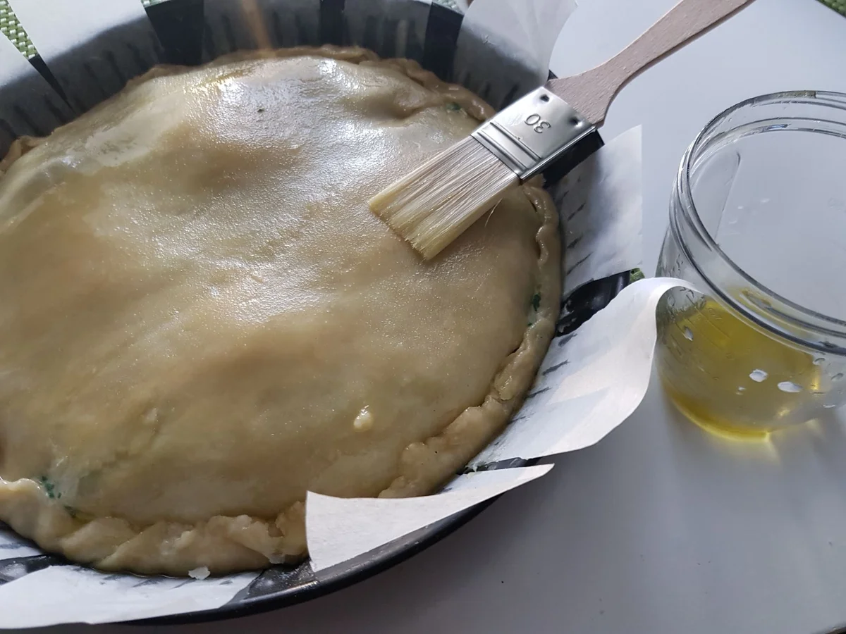 Rezept: Quiche mit Spinat und Ei Bild Nr. 13799 Quiche mit Spinat und Ei - Rezept - Bild Nr. 13799