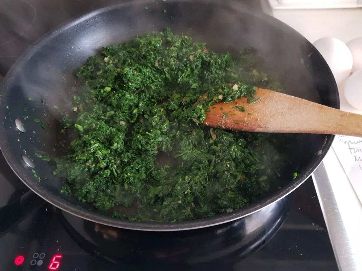 Rezept: Quiche mit Spinat und Ei Bild Nr. 13803 Quiche mit Spinat und Ei - Rezept - Bild Nr. 13803