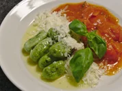 Spinat-Gnocchi mit puristischer Tomatensoße - Rezept - Bild Nr. 13812