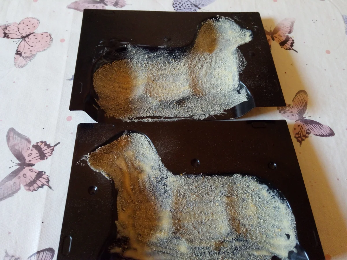 Osterlämmchen ( Rührteig ) gebacken . =kochbar Challenge 4,0 ( April 2021 ) - Rezept - Bild Nr. 13806