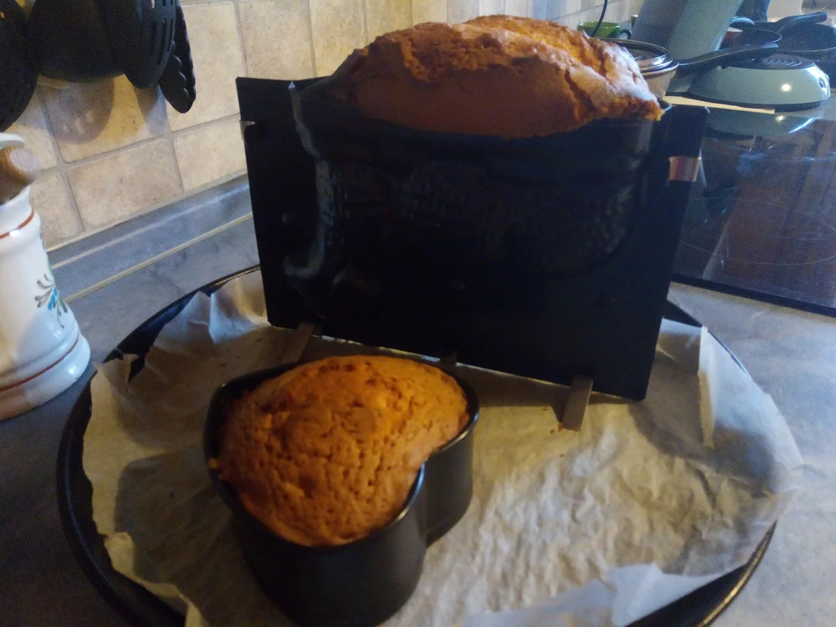 Osterlämmchen ( Rührteig ) gebacken . =kochbar Challenge 4,0 ( April 2021 ) - Rezept - Bild Nr. 13818