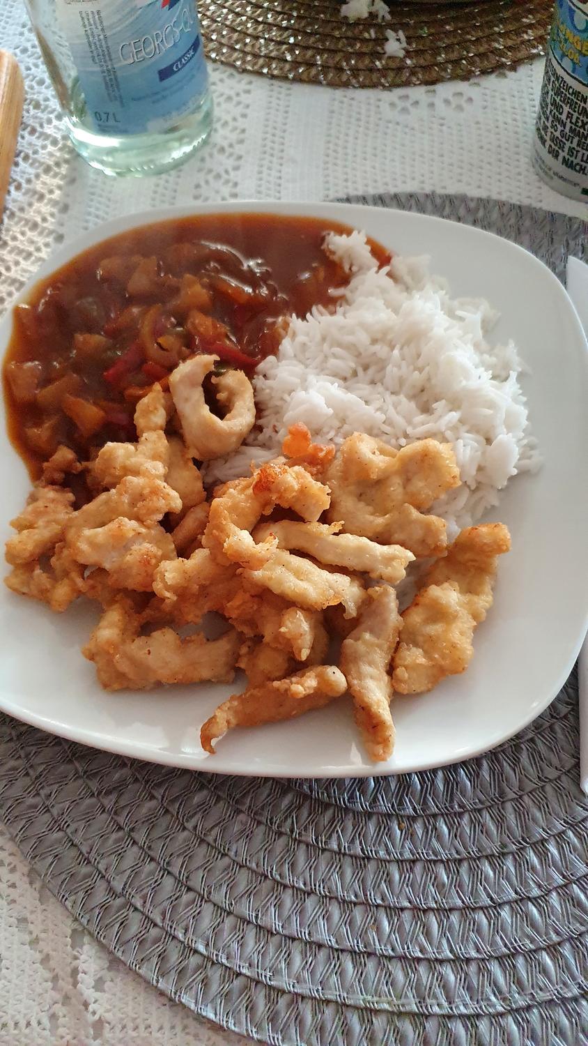 Gebackenes Hähnchen süß-sauer wie im Restaurant - Rezept - kochbar.de