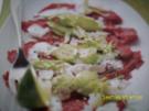 Rindercarpaccio mit Staudensellerie - Rezept