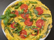 Rezept: Omelette mit grünem Spargel, Tomaten und Käse Bild Nr. 13801 Omelette mit grünem Spargel, Tomaten und Käse - Rezept - Bild Nr. 13801