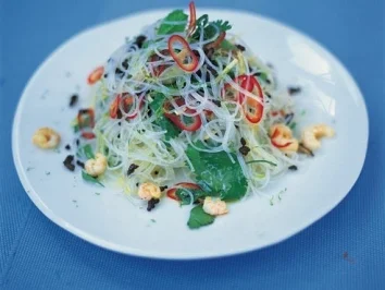 Frischer asiatischer Glasnudelsalat - Rezept
