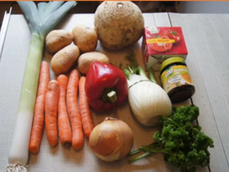 Rezept: Gemüsemixsuppe Bild Nr. 13802 Gemüsemixsuppe - Rezept - Bild Nr. 13802