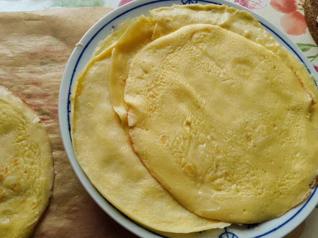 Rezept: Eierkuchen - Torte zur kochbar Challenge April 2021 Bild Nr. 13846 Eierkuchen - Torte zur kochbar Challenge April 2021 - Rezept - Bild Nr. 13846