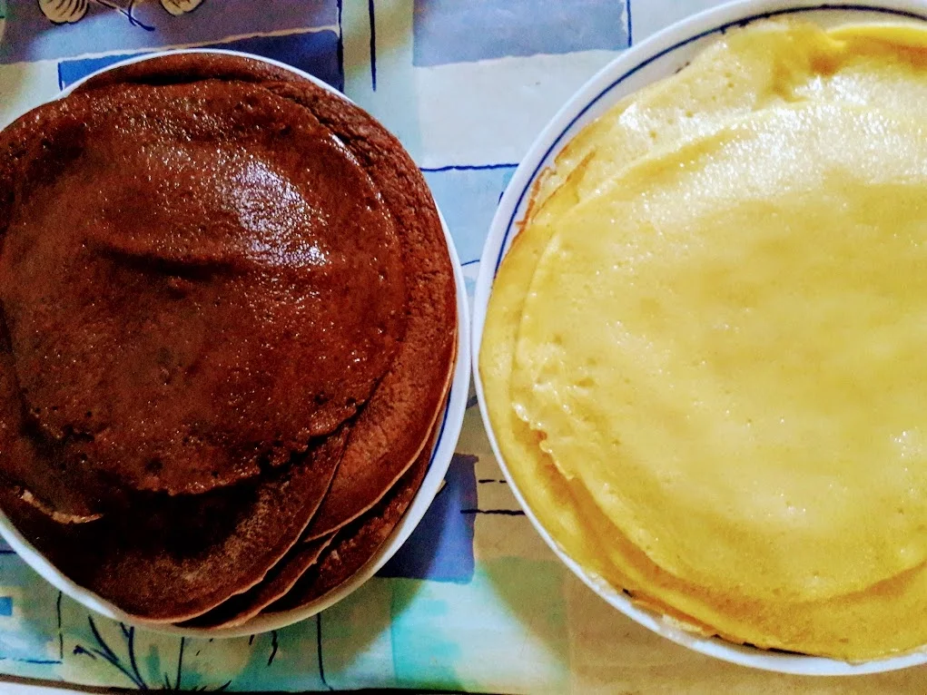 Rezept: Eierkuchen - Torte zur kochbar Challenge April 2021 Bild Nr. 13849 Eierkuchen - Torte zur kochbar Challenge April 2021 - Rezept - Bild Nr. 13849