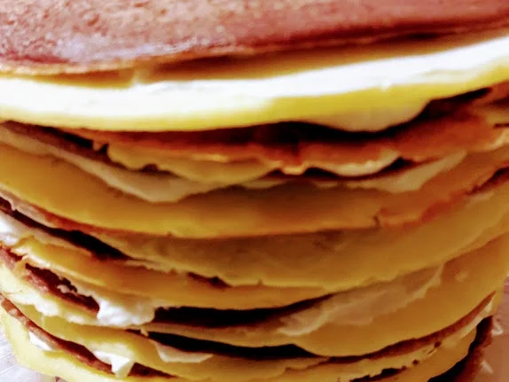 Rezept: Eierkuchen - Torte zur kochbar Challenge April 2021 Bild Nr. 13854 Eierkuchen - Torte zur kochbar Challenge April 2021 - Rezept - Bild Nr. 13854