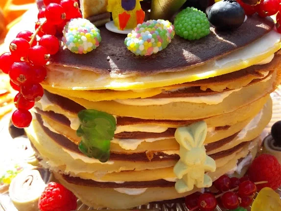 Rezept: Eierkuchen - Torte zur kochbar Challenge April 2021 Bild Nr. 13856 Eierkuchen - Torte zur kochbar Challenge April 2021 - Rezept - Bild Nr. 13856