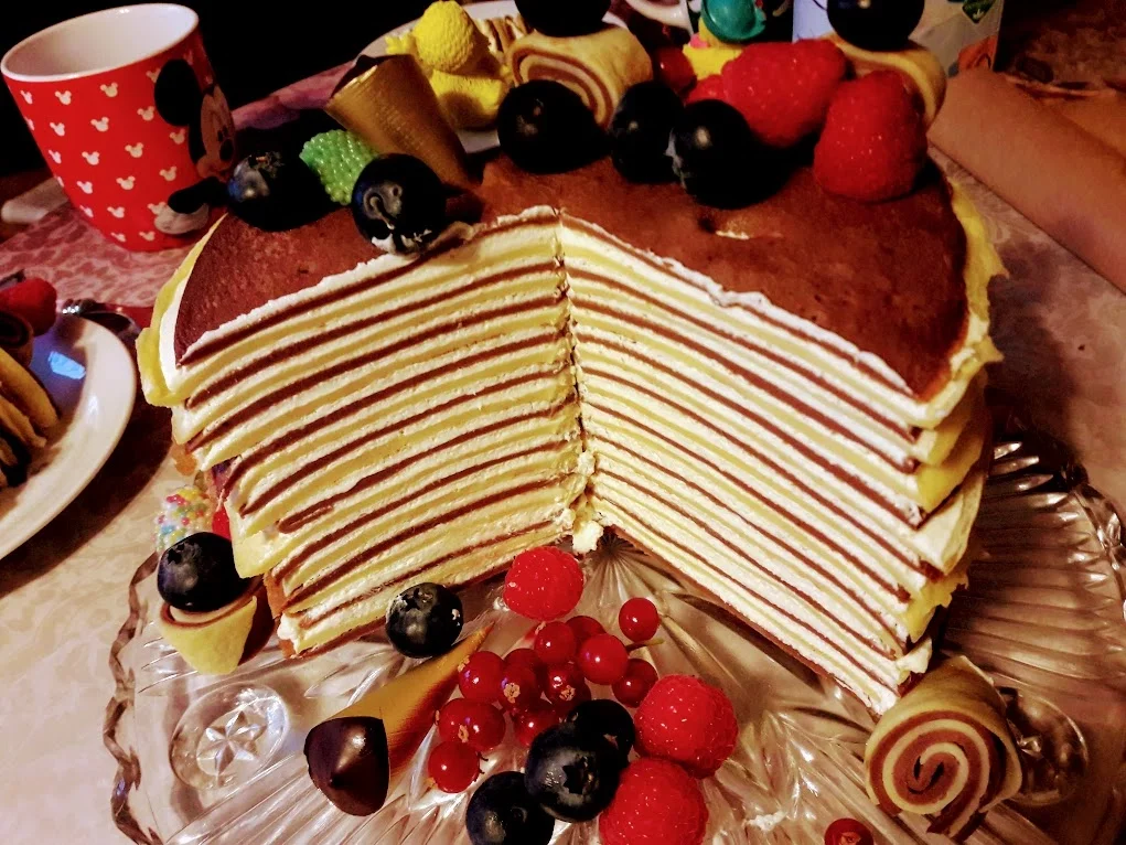 Rezept: Eierkuchen - Torte zur kochbar Challenge April 2021 Bild Nr. 13858 Eierkuchen - Torte zur kochbar Challenge April 2021 - Rezept - Bild Nr. 13858