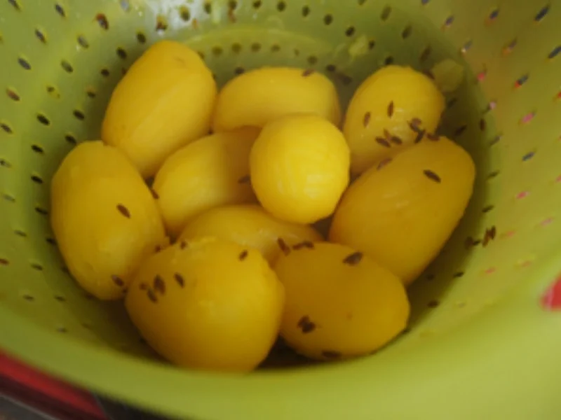 Champignon-Pfanne mit Drillingen - Rezept - Bild Nr. 13870