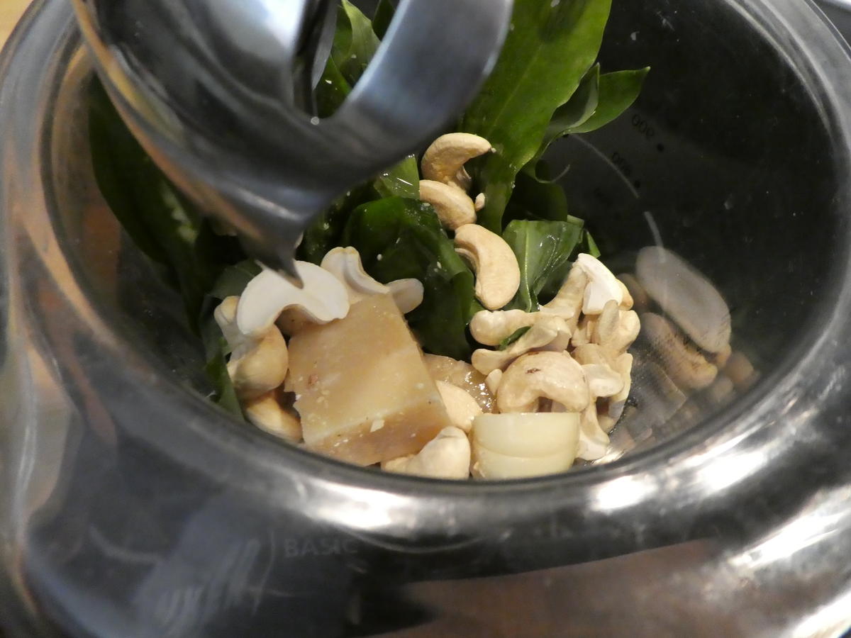 Bärlauch-Pesto mit Nudeln - Rezept - Bild Nr. 13864