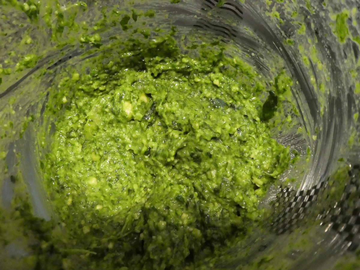 Bärlauch-Pesto mit Nudeln - Rezept - Bild Nr. 13865