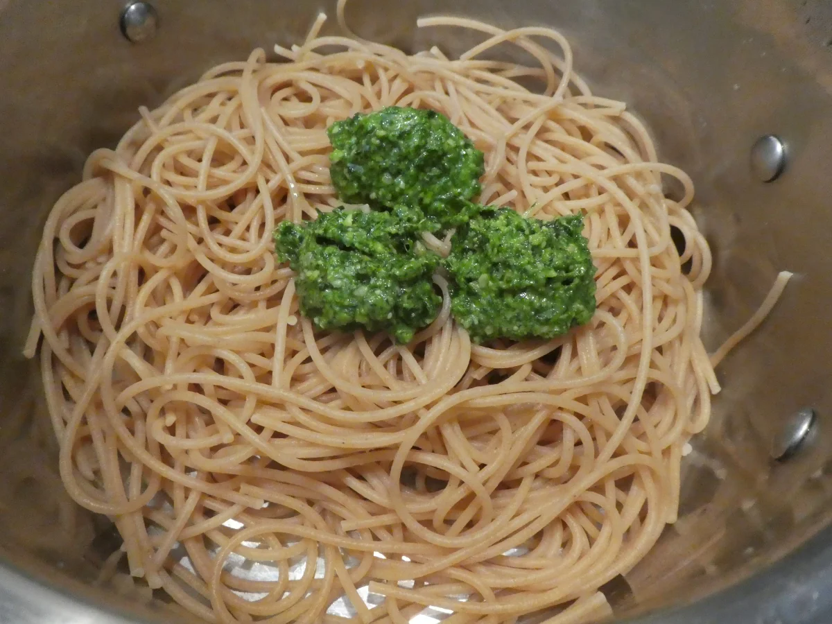 Bärlauch-Pesto mit Nudeln - Rezept - Bild Nr. 13870