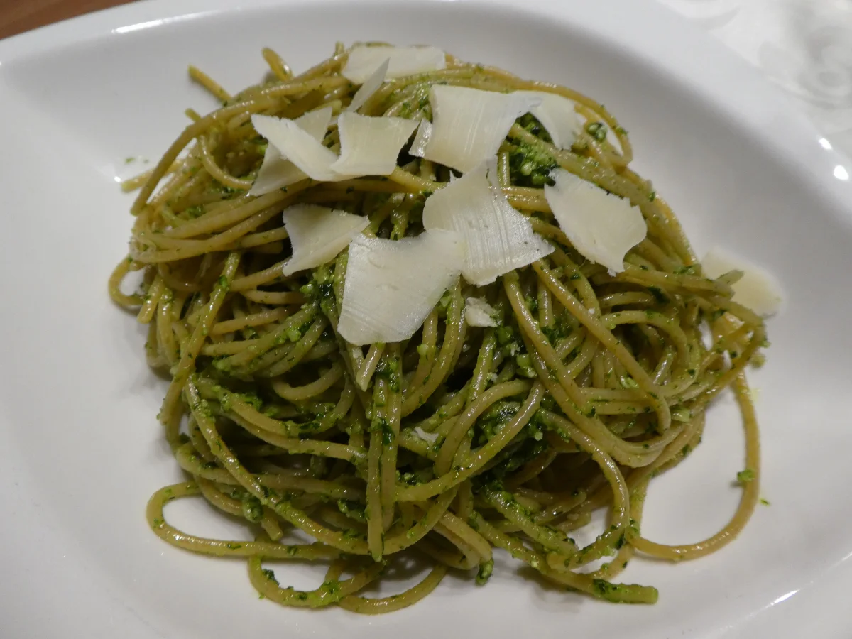 Bärlauch-Pesto mit Nudeln - Rezept - Bild Nr. 13871