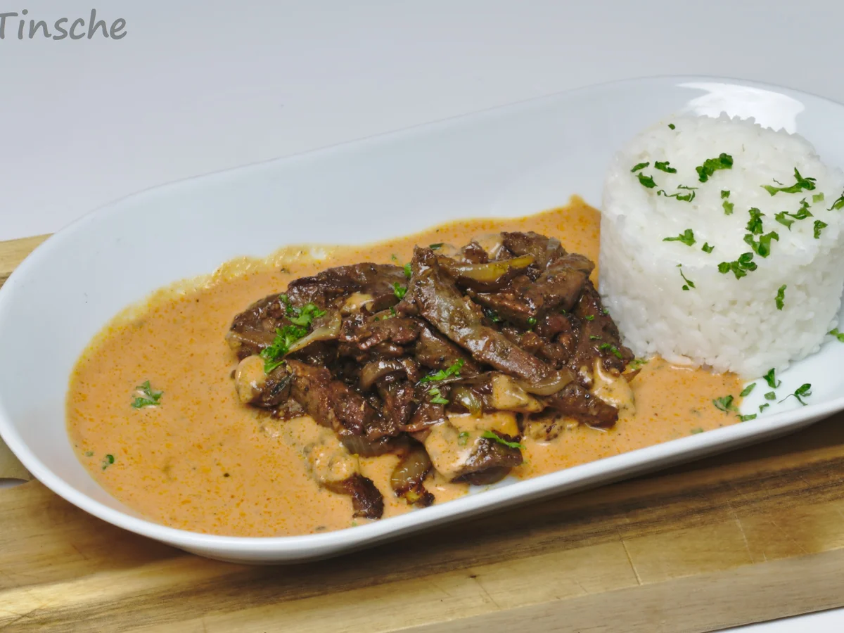 Rinderleber "Gyros-Art" - Rezept - Bild Nr. 13888