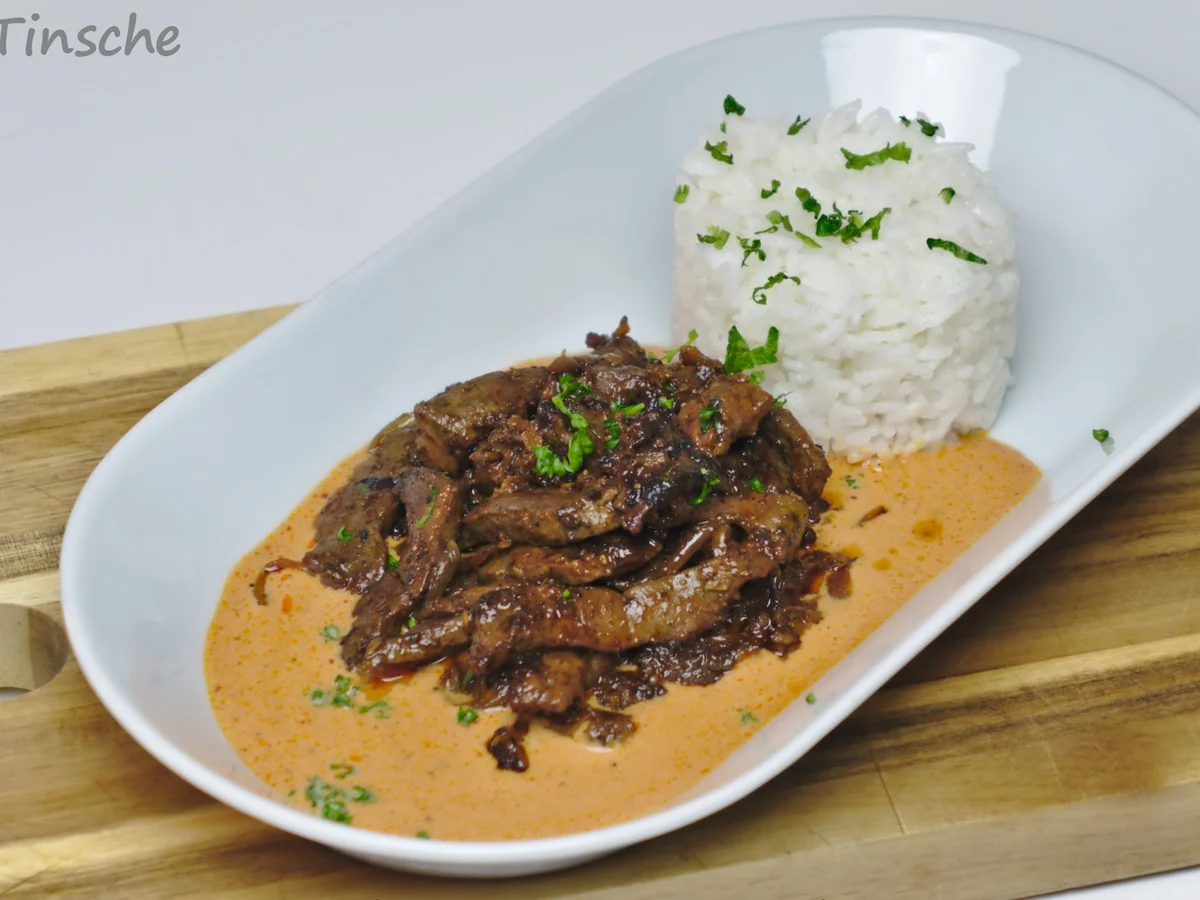 Rinderleber "Gyros-Art" - Rezept - Bild Nr. 13889