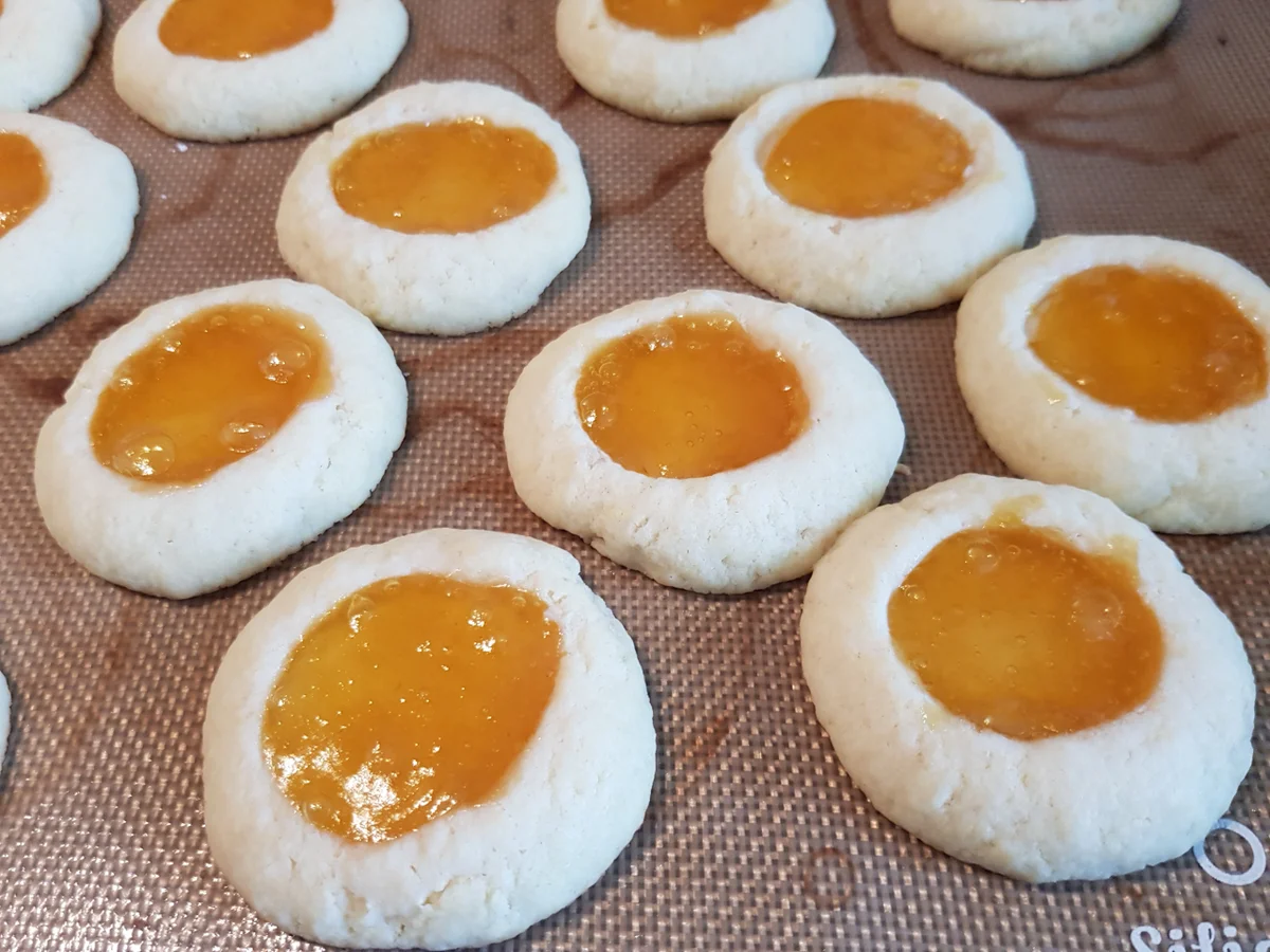 Oster-(Spiegeleier)-Plätzchen - Rezept - Bild Nr. 13885