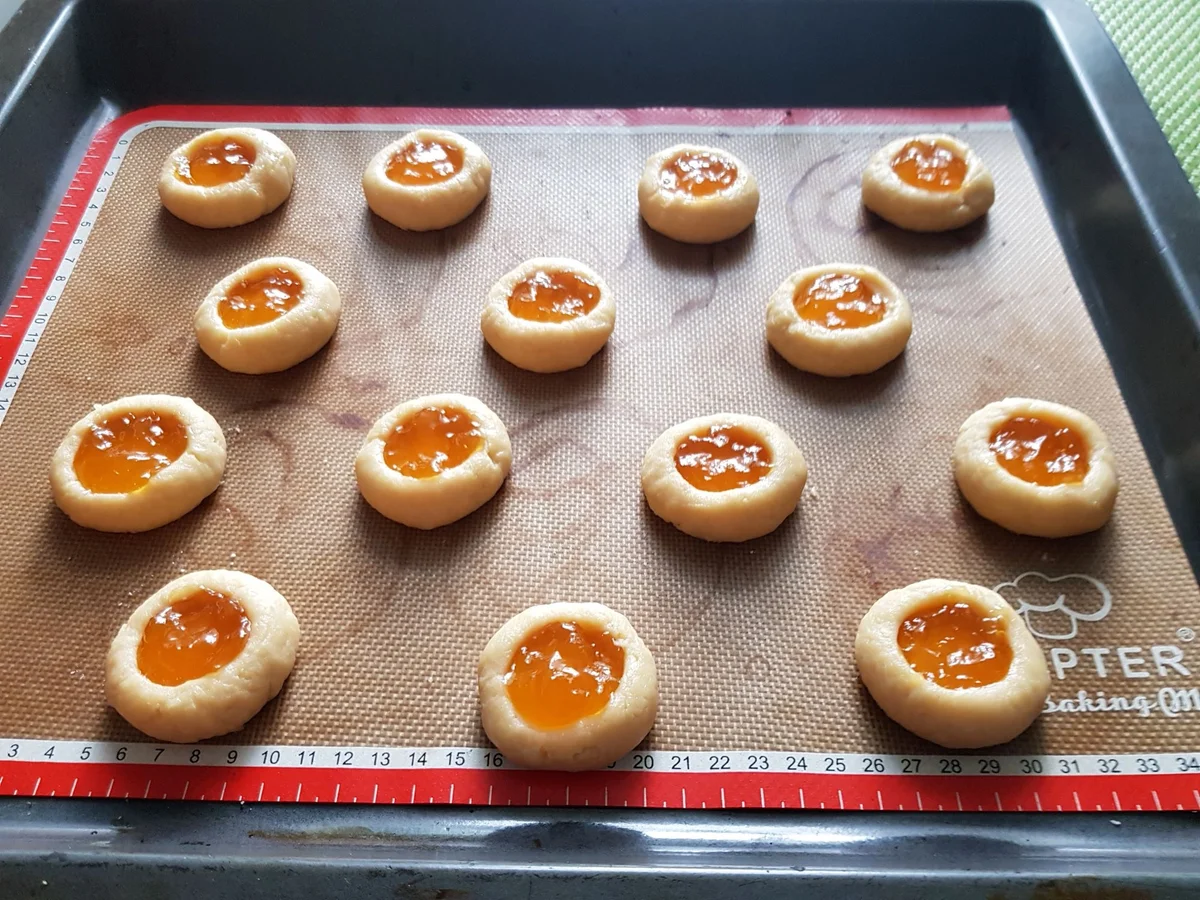 Oster-(Spiegeleier)-Plätzchen - Rezept - Bild Nr. 13886