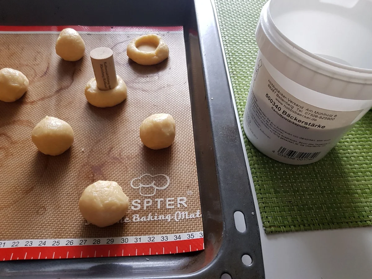 Oster-(Spiegeleier)-Plätzchen - Rezept - Bild Nr. 13887