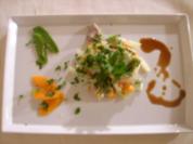 Rahmgeschnetzeltes mit Zuckererbsen, Karotten und Kohlrabi - Rezept