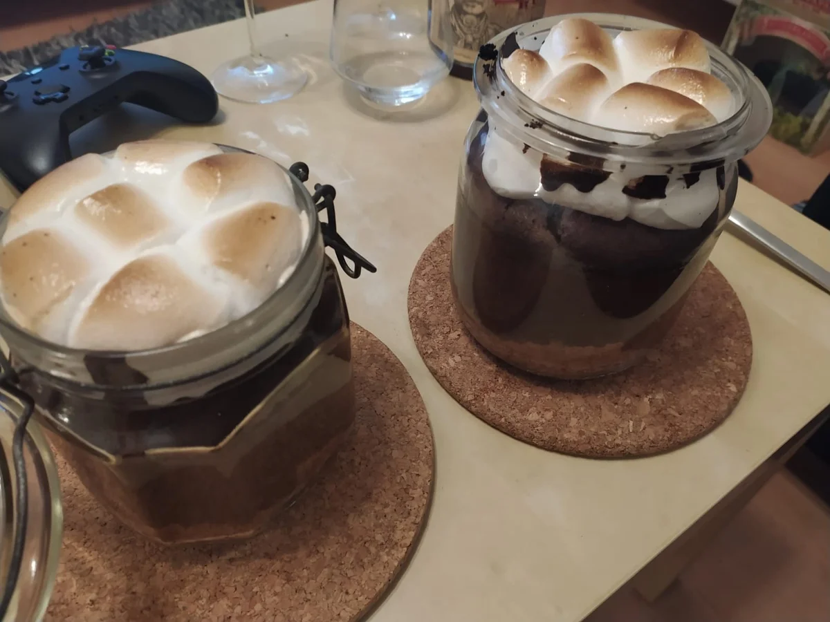 Rezept: S´mores im Glas Bild Nr. 13886 S´mores im Glas - Rezept - Bild Nr. 13886