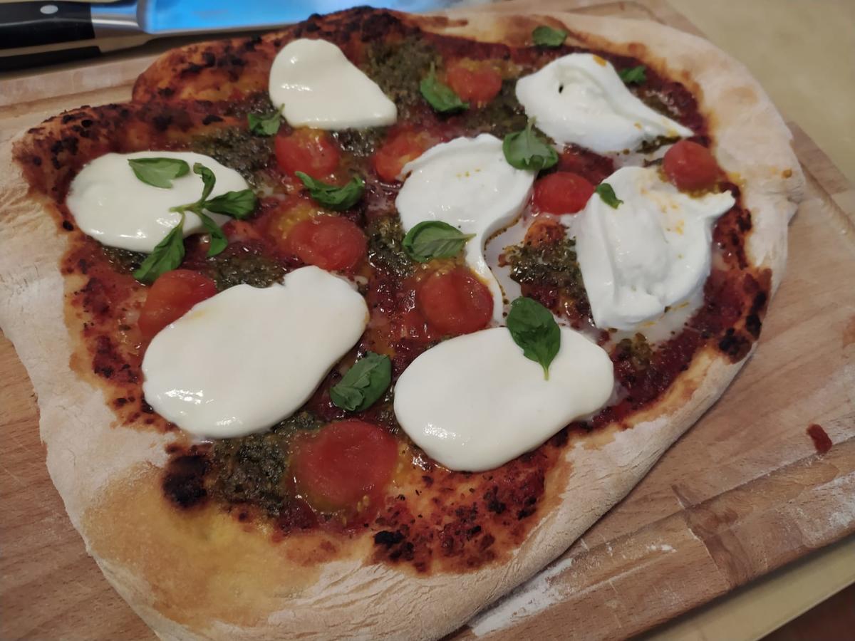 Pizza Caprese wie beim Italiener - Rezept - Bild Nr. 2