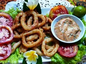 Tintenfischringe im Bierteig - Rezept - Bild Nr. 3