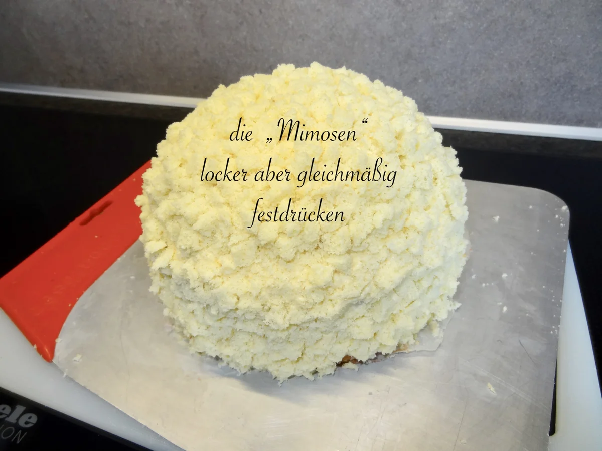 "Mimosen" Torte - Rezept - Bild Nr. 13949