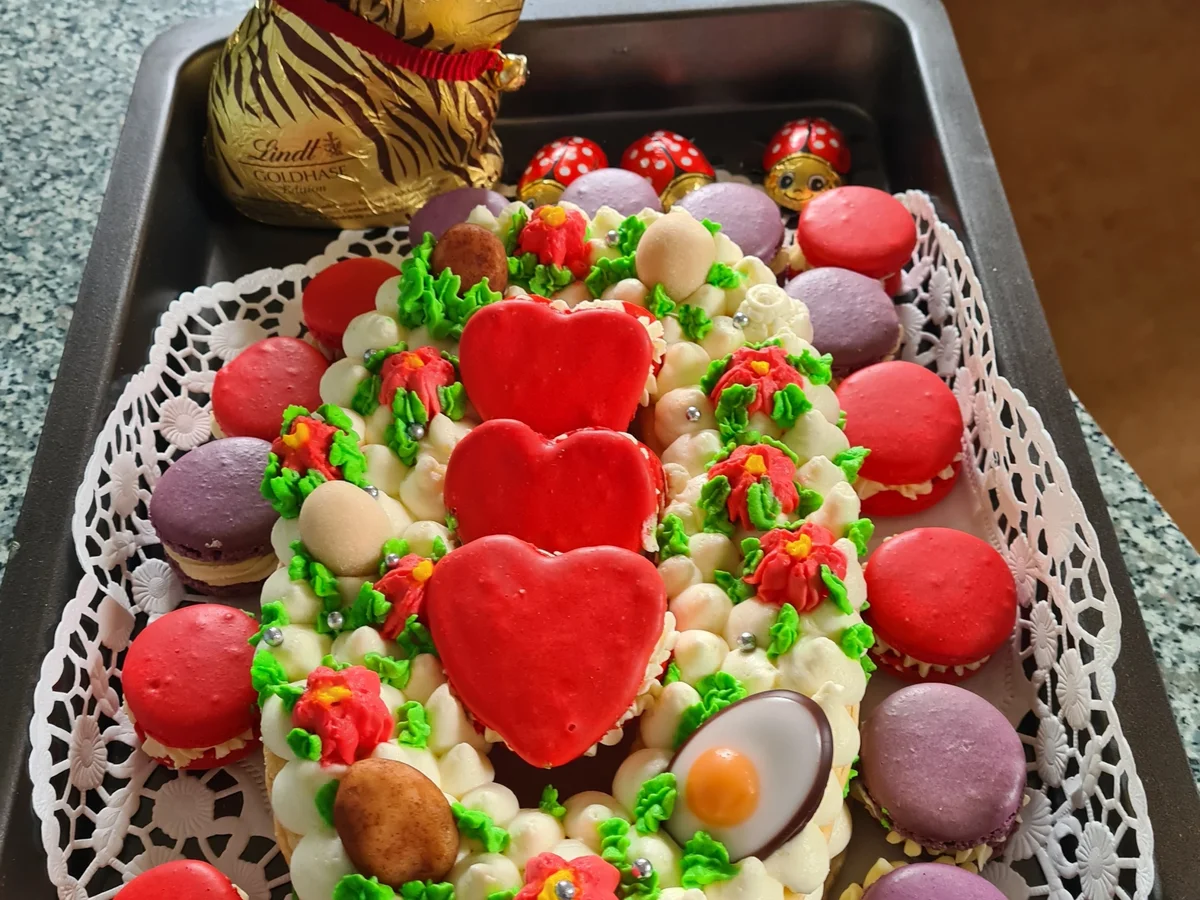 Rezept: Letter Cake Oster Torte Bild Nr. 13905 Letter Cake Oster Torte - Rezept - Bild Nr. 13905