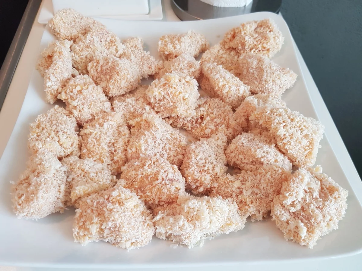 Chicken McNuggets, Coutry Potatoes und BBQ-Soße - Rezept - Bild Nr. 13904