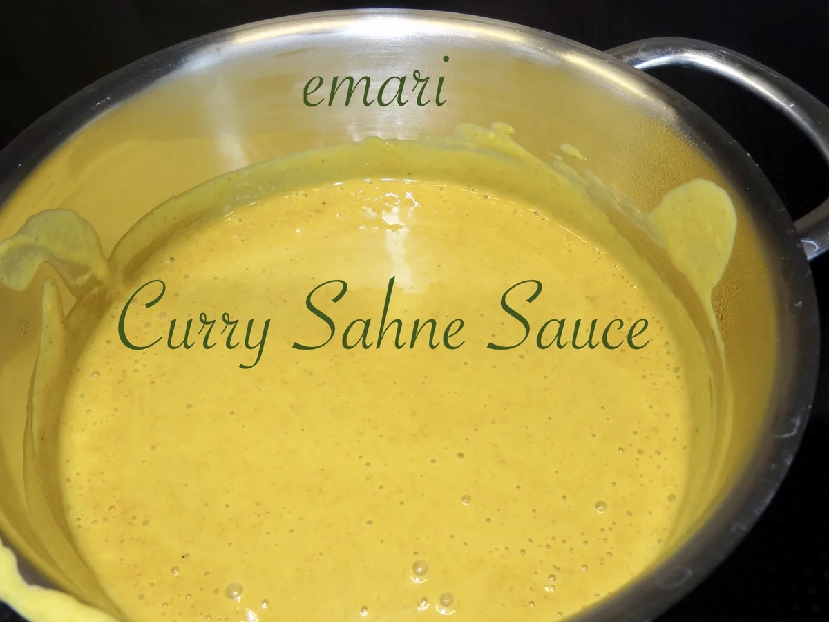 Curry Sahne Sauce - Rezept - Bild Nr. 8