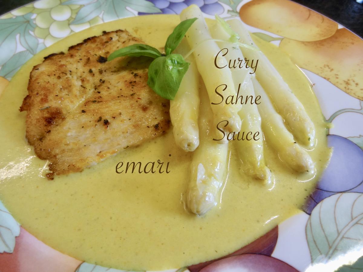 Curry Sahne Sauce - Rezept - Bild Nr. 13979