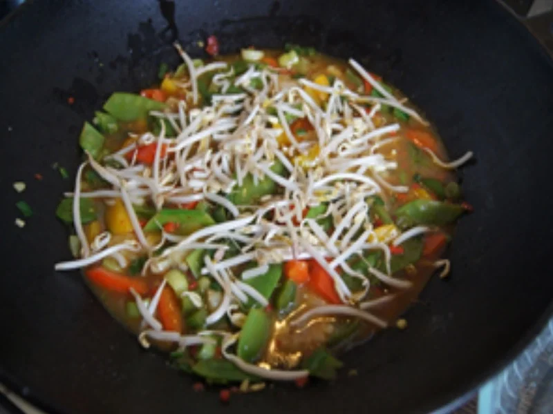 Gemüse-Wok mit Seelachsfilet - Rezept - Bild Nr. 19