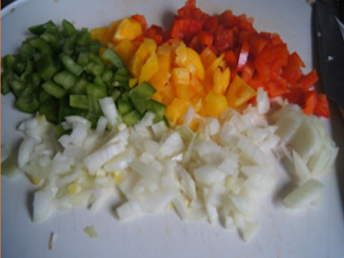 Gemüse-Ei-Omelett auf Vollkornbrot - Rezept - Bild Nr. 5