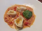 Handgemachte Tortellini in Orangen-Sahne-Sauce - Rezept - Bild Nr. 13903