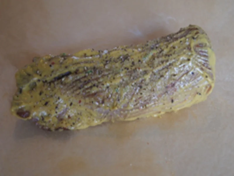 Kräuter-Schweinefilet mit grünem Spargel und Drillingen - Rezept - Bild Nr. 13907