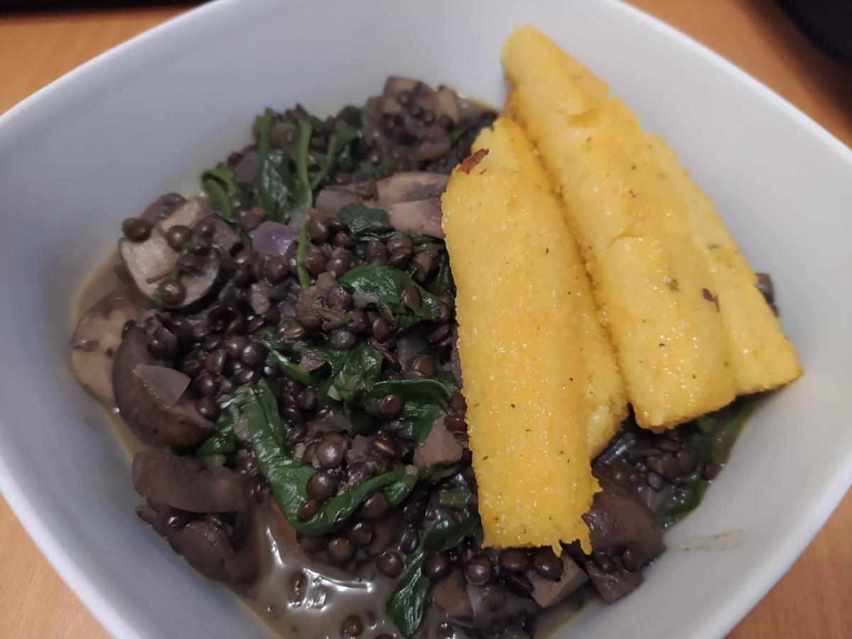 Linsen-Ragout mit Polenta-Sticks - Rezept - Bild Nr. 2